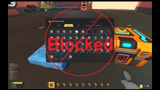 Scrap Mechanic Survival  HowTo  Unblock Your Inventory in Unlimited Devmode [upl. by Oigroig]