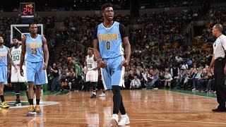 Emmanuel Mudiay 24 points in 1st Quarter  Denver Bench Loves It [upl. by Carlie438]