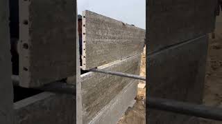 Cement hoarding installation process [upl. by Fahey]