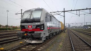 SBB Cargo International 🚇 Die quot Neuen quot aus Augsburg 😮 193 540  2 bis 193 548  6 📹 [upl. by Assenal907]