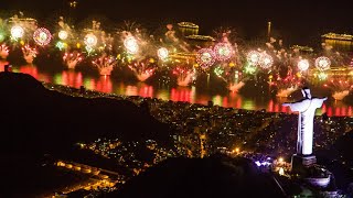 Rio New Year 2020 fireworks  Worlds Largest New Years Celebration HD [upl. by Ainaznat]