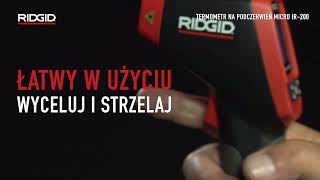 RIDGID Termometr bezdotykowy na podczerwień micro IR 200 [upl. by Ormond]