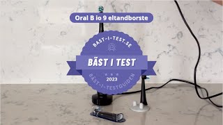 Oral B eltandborste  Bäst i test [upl. by Modesta989]