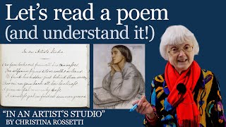 Let’s Read and Understand a Poem “In An Artist’s Studio” by Christina Rossetti [upl. by Abbott]