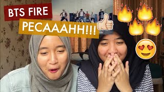 BTS  Fire  MV REACTION Indonesia [upl. by Damaris209]