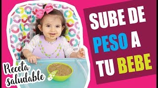 RECETA PARA UN BEBE SALUDABLE FULL HIERRO [upl. by Dode]