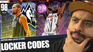 How to get All the New Locker Codes from 2K Free Dark Matter Locker Codes Last Year NBA 2K23 [upl. by Esyahc]