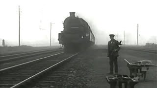 Vintage LMS railway film  Measured shovel packing  1947 [upl. by Ninehc]