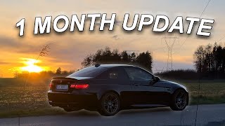 BMW E92 M3 MANUAL One Month Ownership Update [upl. by Euqinahs]