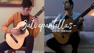 Salvapantallas Jorge Drexler  Classical Guitar Duo [upl. by Anelle441]