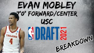 Evan Mobley Scouting Report  2021 NBA Draft Breakdowns [upl. by Gerard755]