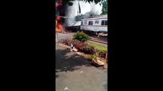 Tragedi Bintaro 9 Desember 2013 Kereta Api VS Truk BBM Pertamina [upl. by Bittner139]