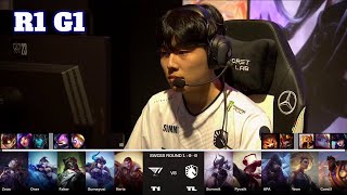 T1 vs TL  Day 1 LoL Worlds 2023 Swiss Stage  Team Liquid vs T1 full [upl. by Ainolloppa]