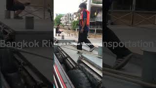 Riverboats in Bangkok  a better way to travel thetravelingbusker travel asiancapital bangkok [upl. by Ranique]