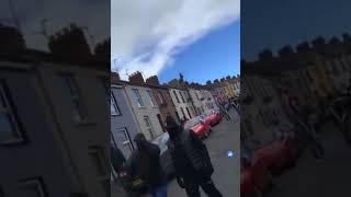 Northern Ireland portadown parade with masked men [upl. by Aholla387]