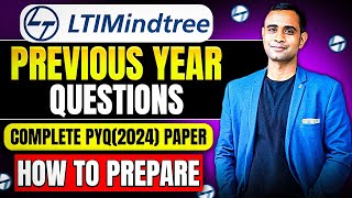 🔥LTIMindtree Previous Year Questions  Complete Paper2024  How to Prepare🔥 [upl. by Neenwahs386]