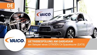 Getriebespülung EAT8 CITROËN C4 Spacetourer  EXPERT KITS V204670XXL Getriebe GA8G45AW [upl. by Winer]