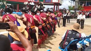 Presenting SÜMI war dance at TSÜNGREMMUNG festival of The AO Nagas at LONGSA Village MOKOKCHUNG [upl. by Georgina803]