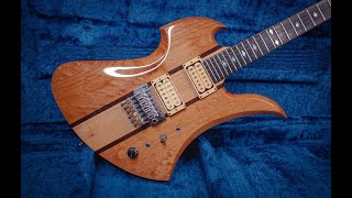 1987 USA BC Rich Mockingbird Floyd Rose Test [upl. by Veejar134]