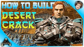 How To Build DESERT CRACK on Ragnarok  ARK Survival Evolved [upl. by Linnie]