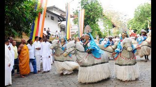 Devaduta Perahera in Kelaniya  2019 [upl. by Attenweiler]