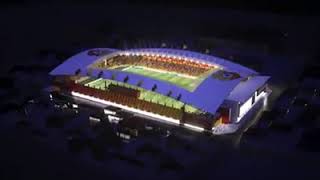 Un costo millonario para el nuevo estadio del Herediano [upl. by Tillfourd715]