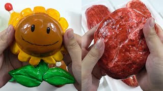 Clay Cracking Compilation 51 점토 부수기 クレイクラッキング slime asmr [upl. by Dranek296]