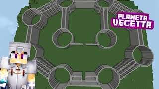 Como Hacer el CASTILLO de PLANETA VEGETTA en Minecraft [upl. by Encratia]