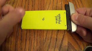 DIY  LG G5 battery replacement How to Remove and replace the LG G5 battery [upl. by Hound340]