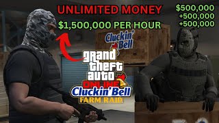 DLC Update Solo money guide  GTA 5 150000 Money Unlimited  Cluckin Bell HeistPrep skip [upl. by Nwahsav]