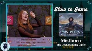 How to Play Mistborn The Deckbuilding Game  How to Game with Becca Scott [upl. by Aihsenad621]