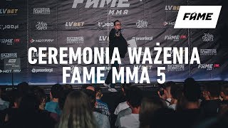 14 CAŁA KONFERENCJA FAME MMA 5 FULLHD [upl. by Leese428]