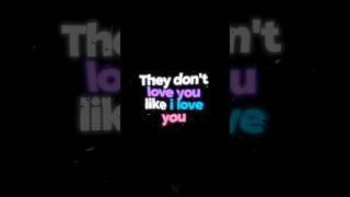 Yeah Yeah Yeahs  Maps Spedup Lyrics quotwait they dont love you like i love youquot shortsfeed edit [upl. by Wettam]