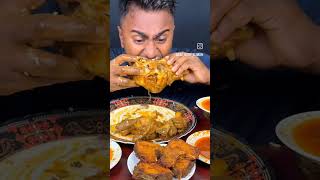 spice big goat head eating viral trending reels muttoncurry bigbites mukbang [upl. by Chretien381]