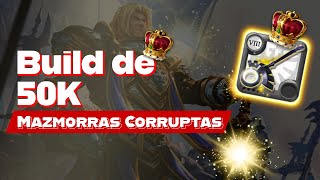 Que es esta Build OMG  BUILD DE 50k  Derrotando Jugadores en Mazmorras Corruptas Albion [upl. by Pogah296]