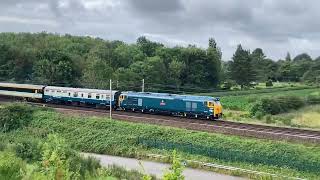 50050 and 45118 on way to Carlisle 10th Aug 2024 [upl. by Keven]