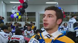 Henry Loxton Homestead Spartans defenseman full interview [upl. by Abita]