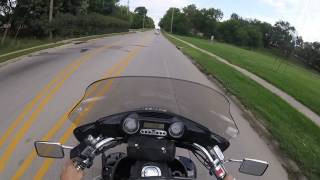 Sioux City Iowa Riding My 1999 Honda Valkyrie Interstate 1500 [upl. by Assiron873]