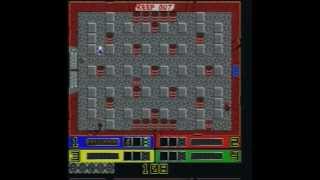 Atari Falcon Game Bombsquad A bomberman clone [upl. by Eniledam]