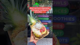 Must Try Açaí Bowl in Manhattan New York City Hidden Destinations in NYC shorts newyorkcity [upl. by Mildred]