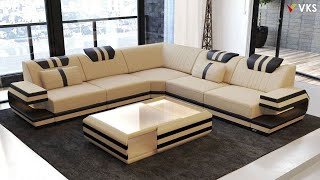 Modern Sofa Set Interior Design Ideas  Living Room Corner Sofa Design  U Shaped Sofa Design [upl. by Zetra797]