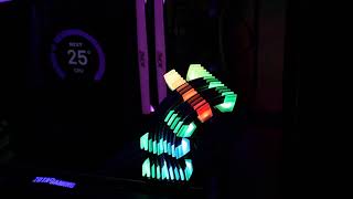 NZXT Hue2 RGB Cable Comb  Wave Mode [upl. by Ariella]