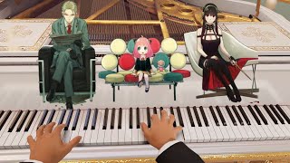 Kigeki Comedy  SPY×FAMILY ED Piano [upl. by Finny544]