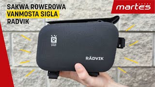 Sakwa rowerowa z pokrowcem na telefon VANMOSTA SIGLA Radvik [upl. by Aierdna]