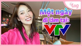 Đi làm tại VTV có gì vui  Công việc MC  VyLog Ep20 [upl. by Blinni]