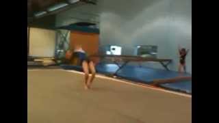 Saltos mortales salto mortal gimnasia artistica mortal hacia atras [upl. by Kurzawa667]