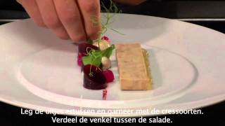 De Librije Kerstmenu Terrine van Ganzenlever [upl. by Nodnalb]