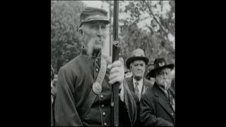 Civil War Veterans Doing Rifle Musket Drills at 1929 Reunion  Enhanced Video 60 fps [upl. by Archambault]