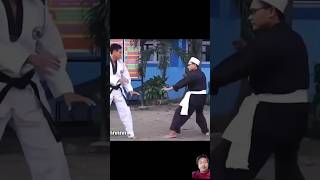 Pencak silat vs Taekwondo pencaksilat silat taekwondo shorts trending short [upl. by Er]