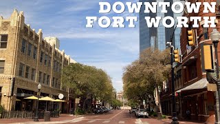 Downtown Fort Worth  Walking Around Fort Worth Texas [upl. by Azalea]